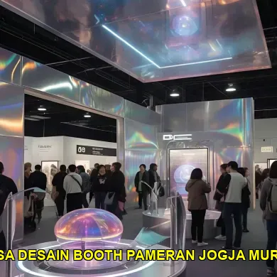jasa desain booth pameran jogja murah